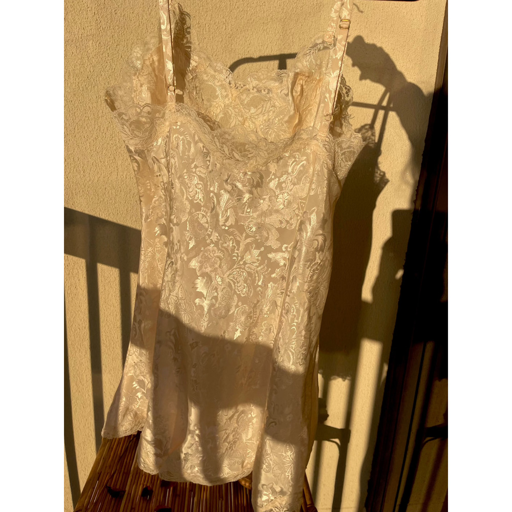 Vintage Gold Label Victorias Secret Night Slip Dress Large - Picture 4 of 4